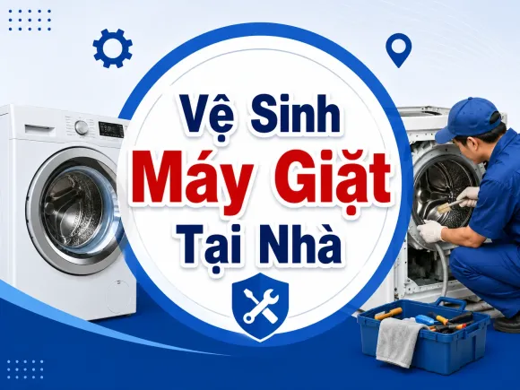 Vệ Sinh Máy Giặt Sạch Sâu Tận Nhà Tại TP.HCM